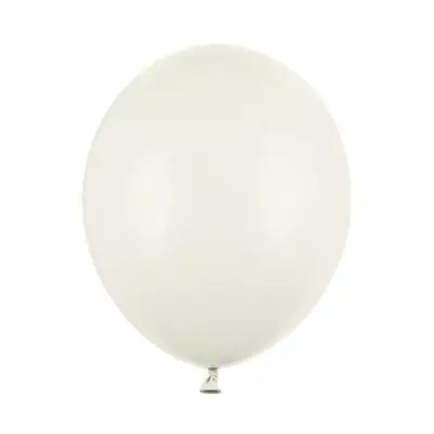 Biały balon na białym tle