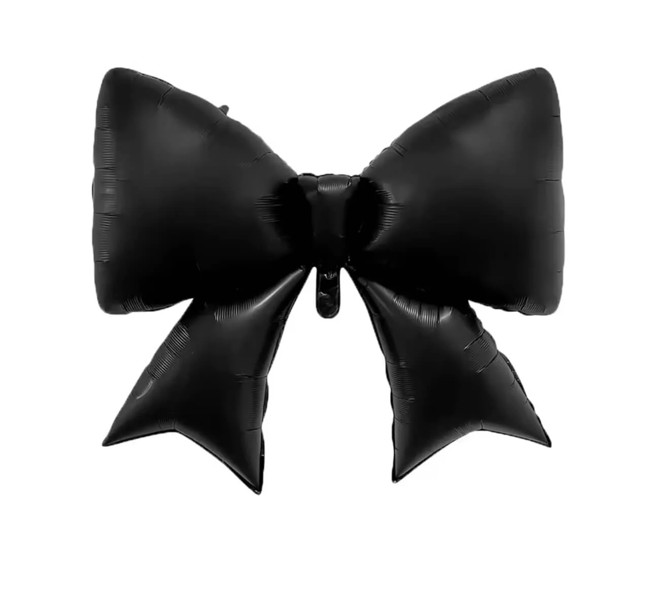 Balon foliowy kokarda, 98 x 75 cm, czarny