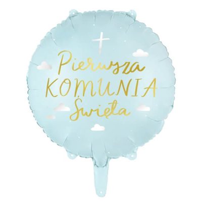 Balon foliowy ''Komunia Święta'', 45 cm