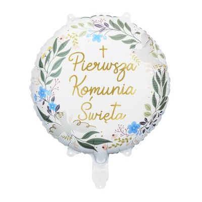 Balon na Pierwszą Komunię Świętą