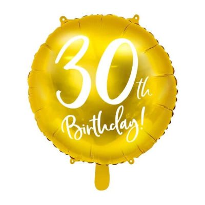 Złoty balon na 30. urodziny!