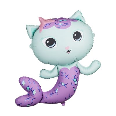 balon foliowy Syrenkotka Koci Domek Gabi