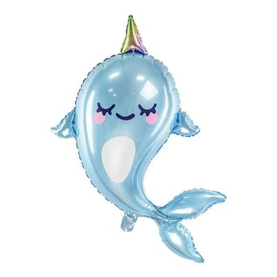Balon w kształcie narwala