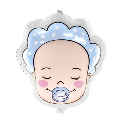 Balon w kształcie głowy babci