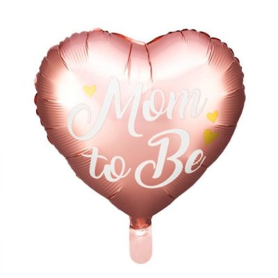 Balon w kształcie serca, przyszła mama