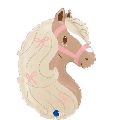 Balon foliowy Grabo 23" / 41x58 cm, Boho Pony Head
