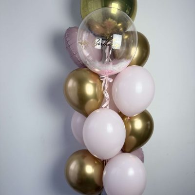 Bukiet balonowy z personalizowanym napisem