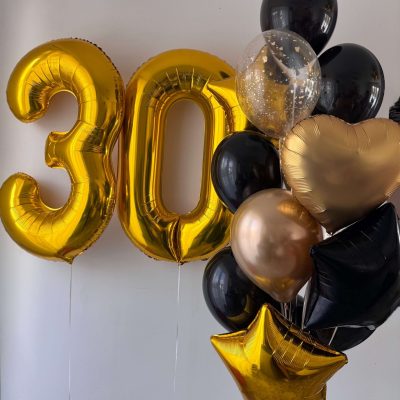 Zestaw urodzinowy z cyferkami