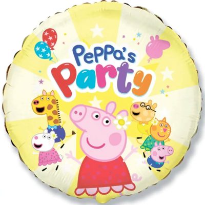 Balon foliowy Świnka Peppa