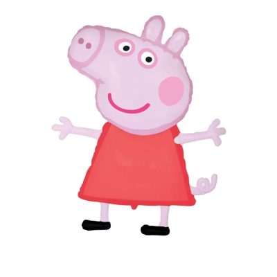 Balon foliowy Świnka Peppa, 120x70 cm