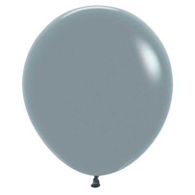 Balon lateksowy 46 cm, Dusk Blue, napełniony helem