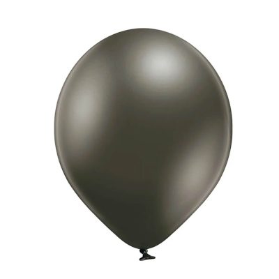 Balony lateksowy 30cm, Anthracite Glossy, napełniony helem