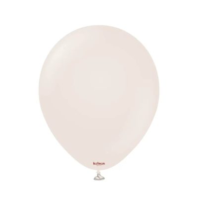 Balony lateksowy 30cm, Retro White Sand, napełniony helem