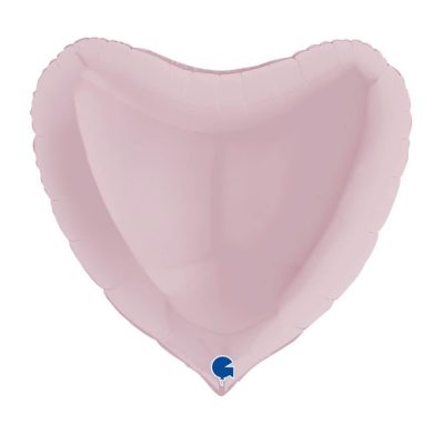 Balon foliowy Serce, 91 cm, Pastel Pink