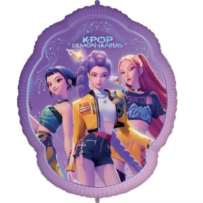 Balon foliowy K-POP Demon Hunters, 100x73 cm