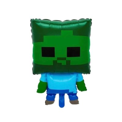 Balon foliowy Minecraft Zombi, 66x43 cm
