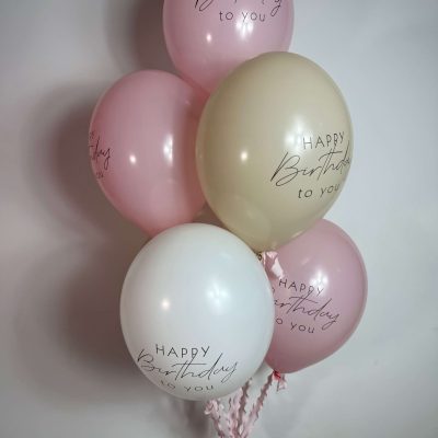 bukie balonów z 7 balonów