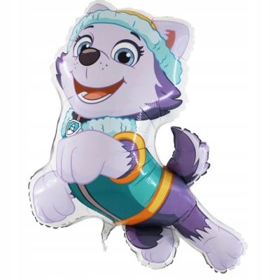 Balon w kształcie psa husky