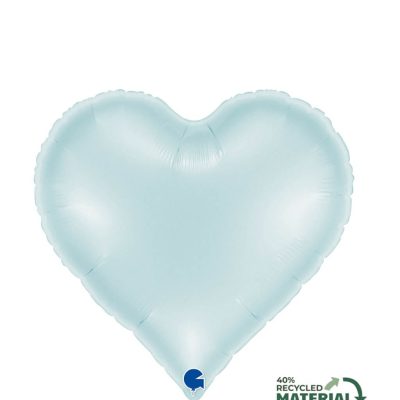Balon foliowy serce błękitne