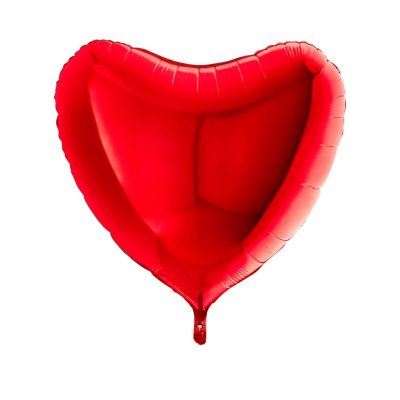balon foliowy serce czerwone 91 cm XL