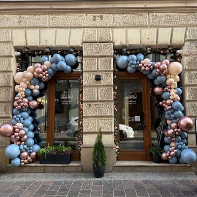 Girlanda balonowa organiczna