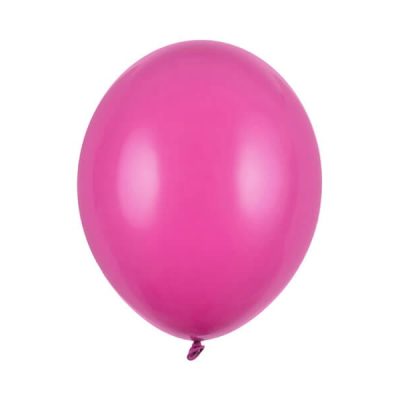 Balony lateksowy 30cm, Pastel Hot Pink, napełniony helem