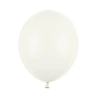 Biały balon na białym tle