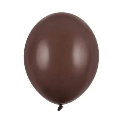 Brązowy balon okrągły
