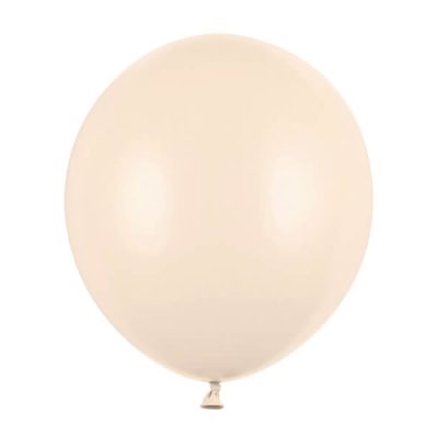 Balon lateksowy 43 cm, Pastel Nude, napełniony helem