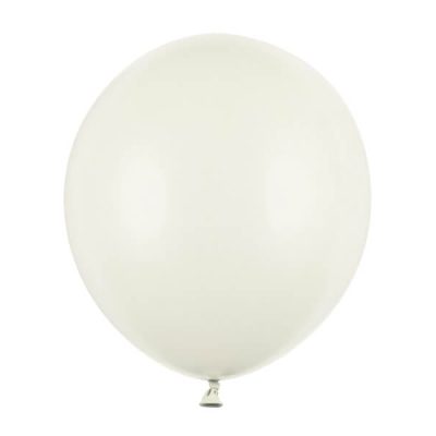 Balon lateksowy 43 cm, Pastel Light Cream, napełniony helem