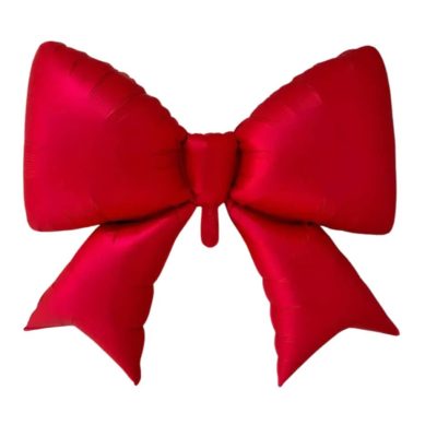 Balon foliowy kokarda czerwona