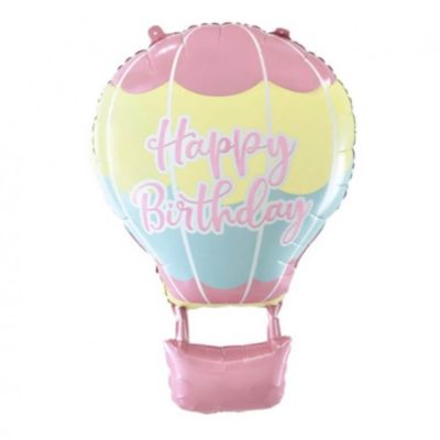 Balon foliowy Balon Happy Birthday, 40x60 cm